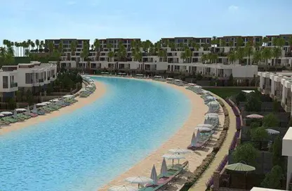 Twin House - 4 Bedrooms - 6 Bathrooms for sale in Azha - Al Ain Al Sokhna - Suez