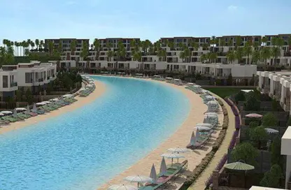Twin House - 4 Bedrooms - 3 Bathrooms for sale in Azha - Al Ain Al Sokhna - Suez