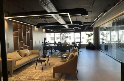 Office Space - Studio - 2 Bathrooms for rent in The Polygon - Sheikh Zayed Compounds - Sheikh Zayed City - Giza