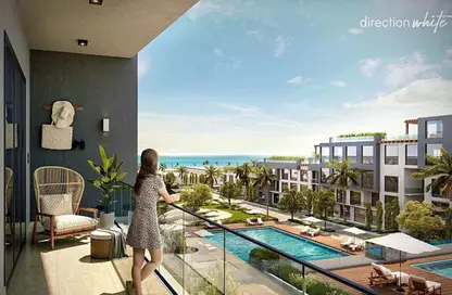 Chalet - 3 Bedrooms - 4 Bathrooms for sale in Direction White - Ras Al Hekma - North Coast