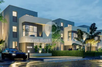 تاون هاوس - 3 غرف نوم - 4 حمامات للبيع في ذا بروكز - كمبوندات القطامية - القطامية - مدينة القاهرة الجديدة - القاهرة