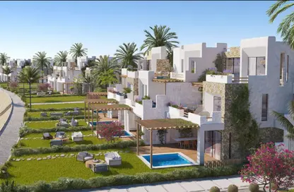 Chalet - 1 Bedroom - 2 Bathrooms for sale in Al Masyaf - Ras Al Hekma - North Coast