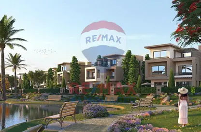Twin House - 4 Bedrooms - 3 Bathrooms for rent in New Giza - Cairo Alexandria Desert Road - 6 October City - Giza