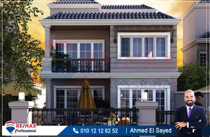 Twin House - 4 Bedrooms - 4 Bathrooms for sale in 14th of May Bridge - Smouha - Hay Sharq - Alexandria