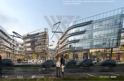 Office Space - Studio - 1 Bathroom for sale in Moray - North Teseen St. - The 5th Settlement - New Cairo City - Cairo