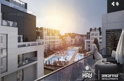 Apartment - 1 Bedroom - 2 Bathrooms for sale in AlKarma Kay - Sheikh Zayed Compounds - Sheikh Zayed City - Giza