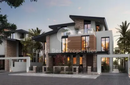 تاون هاوس - 4 غرف نوم - 4 حمامات للبيع في سولانا - مدينة زايد الجديدة - الشيخ زايد - الجيزة