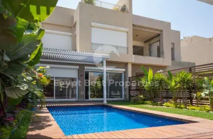 Townhouse - 5 Bedrooms - 5 Bathrooms for sale in Palm Hills WoodVille - Al Wahat Road - 6 October City - Giza