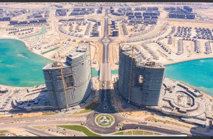 Twin House - 4 Bedrooms - 5 Bathrooms for sale in Latin District - New Alamein City - Al Alamein - North Coast