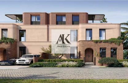 Twin House - 5 Bedrooms - 6 Bathrooms for sale in Crescent Walk - 5th Settlement Compounds - The 5th Settlement - New Cairo City - Cairo