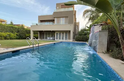 Villa - 6 Bedrooms - 7 Bathrooms for rent in Palm Hills New Cairo - 5th Settlement Compounds - The 5th Settlement - New Cairo City - Cairo
