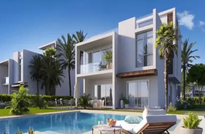 Twin House - 4 Bedrooms - 4 Bathrooms for sale in Mazarine - New Alamein City - Al Alamein - North Coast