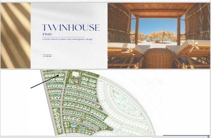 Twin House - 4 Bedrooms - 4 Bathrooms for sale in Beit Al Bahr - Sidi Heneish - North Coast