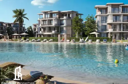 Chalet - 2 Bedrooms - 2 Bathrooms for sale in Koun - Ras Al Hekma - North Coast