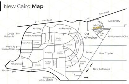 Apartment - 3 Bedrooms - 2 Bathrooms for sale in Al Narges - New Cairo City - Cairo