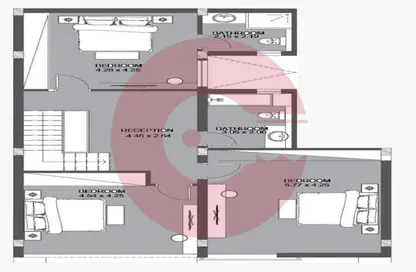 دوبلكس - 4 غرف نوم - 4 حمامات للبيع في دايركشن وايت - راس الحكمة - الساحل الشمالي