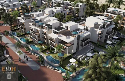 شقة - 3 غرف نوم - 2 حمامات للبيع في وان سيفين ريزيدينس - منتجعات الغردقة - الغردقة - محافظة البحر الاحمر