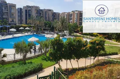 Apartment - 3 Bedrooms - 3 Bathrooms for rent in Galleria Moon Valley - South Investors Area - New Cairo City - Cairo
