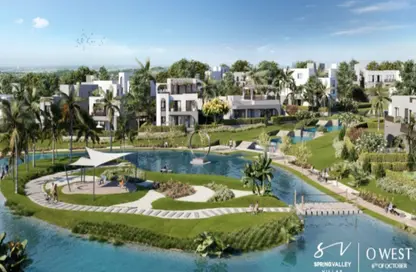 Townhouse - 3 Bedrooms - 3 Bathrooms for sale in O West - 6 October Compounds - 6 October City - Giza