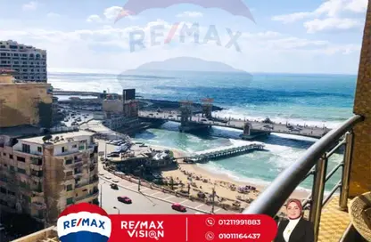 شقة - 2 غرف نوم - 2 حمامات للايجار في كوبري استانلي - ستانلي - حي شرق - الاسكندرية