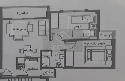 شقة - 2 غرف نوم - 1 حمام للبيع في مدينتي - القاهرة