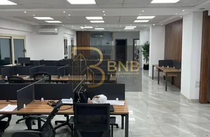 Office Space - Studio - 2 Bathrooms for rent in North Teseen St. - The 5th Settlement - New Cairo City - Cairo
