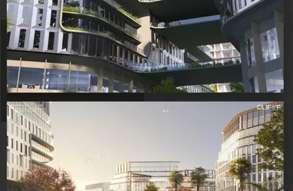 Office Space - Studio - 2 Bathrooms for sale in The Ark Business District - North Teseen St. - The 5th Settlement - New Cairo City - Cairo