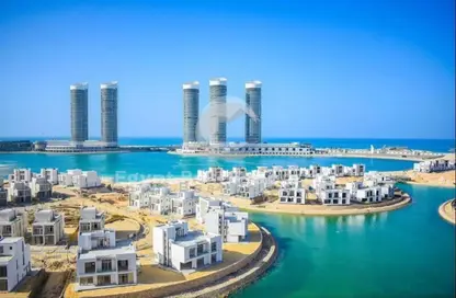 شاليه - 3 غرف نوم - 3 حمامات للبيع في الحي اللاتيني - مدينة العلمين الجديدة - العلمين - الساحل الشمالي