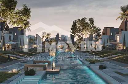 Apartment - 2 Bedrooms - 2 Bathrooms for sale in Rivers - New Zayed City - Sheikh Zayed City - Giza