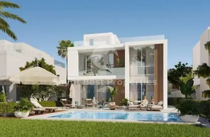 Twin House - 5 Bedrooms - 5 Bathrooms for sale in Vye Sodic - New Zayed City - Sheikh Zayed City - Giza