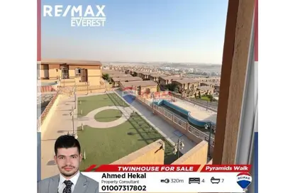 تاون هاوس - 4 غرف نوم - 7 حمامات للبيع في بيراميدز ووك - وصلة دهشور الجنوبية - مدينة 6 أكتوبر - الجيزة