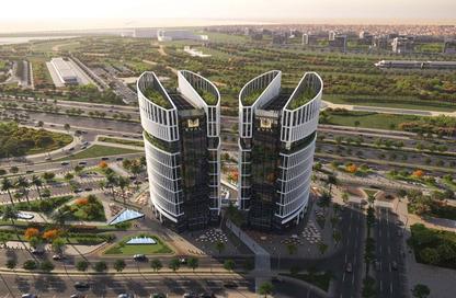 Shop - Studio - 1 Bathroom for sale in Eval Towers - Mohamed Bin Zayed Axis - New Capital City - Cairo