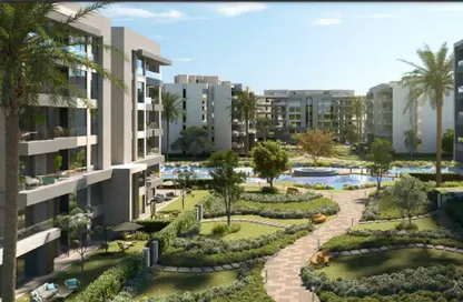 Apartment - 1 Bedroom - 2 Bathrooms for sale in Avelin - North Investors Area - New Cairo City - Cairo