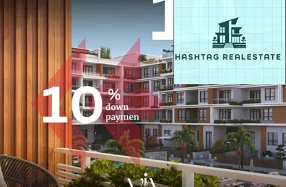 Apartment - 2 Bedrooms - 2 Bathrooms for sale in Green Revolution - Sheikh Zayed Compounds - Sheikh Zayed City - Giza