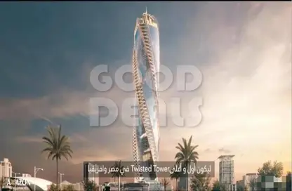 مساحات مكتبية - استوديو - 1 حمام للبيع في برج كابيتال دايموند - منطقة الأعمال المركزيه - العاصمة الإدارية الجديدة - القاهرة