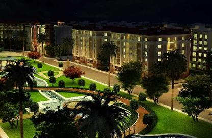 Apartment - 2 Bedrooms - 1 Bathroom for sale in Degla Palms - Al Wahat Road - 6 October City - Giza