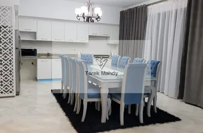 Duplex - 4 Bedrooms - 4 Bathrooms for rent in Marassi - Sidi Abdel Rahman - North Coast