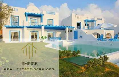 Chalet - 2 Bedrooms - 2 Bathrooms for sale in Mountain View - Ras Al Hekma - North Coast