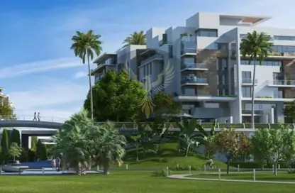 Villa - 4 Bedrooms - 3 Bathrooms for sale in Lagoon Beach Park - Mountain View iCity - 5th Settlement Compounds - The 5th Settlement - New Cairo City - Cairo