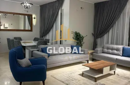 شقة - 2 غرف نوم - 2 حمامات للايجار في فيلدج جيت - المستثمرين الجنوبية - مدينة القاهرة الجديدة - القاهرة