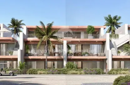 Chalet - 2 Bedrooms - 2 Bathrooms for sale in Ramla Lakeside - Qesm Ad Dabaah - North Coast