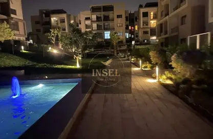 شقة - 3 غرف نوم - 2 حمامات للايجار في مون ريزيدنس - فيفث سكوير - التجمع الخامس - مدينة القاهرة الجديدة - القاهرة