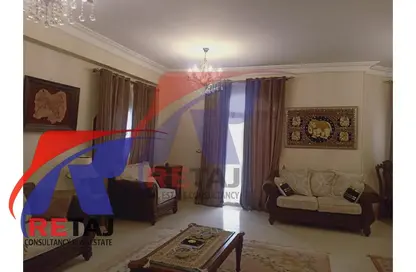 شقة - 3 غرف نوم - 2 حمامات للايجار في محور السادات - التجمع الاول - مدينة القاهرة الجديدة - القاهرة