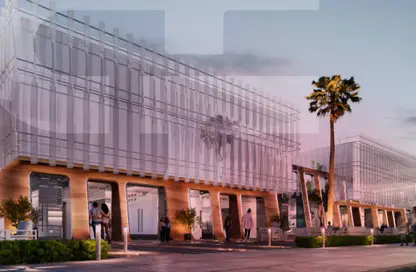 Office Space - Studio - 1 Bathroom for sale in Waslet Dahshur Road - Green Belt - 6 October City - Giza