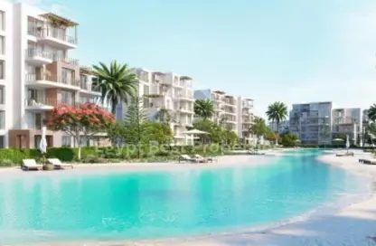 Chalet - 2 Bedrooms - 2 Bathrooms for sale in The Med - Ras Al Hekma - North Coast
