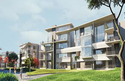 Apartment - 1 Bedroom - 2 Bathrooms for sale in West Leaves - 1st District - 6 October City - Giza Apartment - 1 Bedroom - 2 Bathrooms for sale in West Leaves - 1st District - 6 October City - Giza