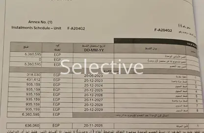 شاليه - 2 غرف نوم - 2 حمامات للبيع في سولاري - راس الحكمة - الساحل الشمالي