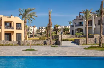Chalet - 2 Bedrooms - 2 Bathrooms for sale in Makadi Orascom Resort - Makadi - Hurghada - Red Sea
