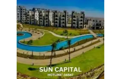 Apartment - 3 Bedrooms - 2 Bathrooms for sale in Sun Capital - Fayoum Desert road - 6 October City - Giza