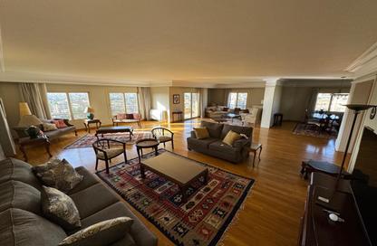Apartment - 4 Bedrooms - 4 Bathrooms for rent in Degla - Hay El Maadi - Cairo